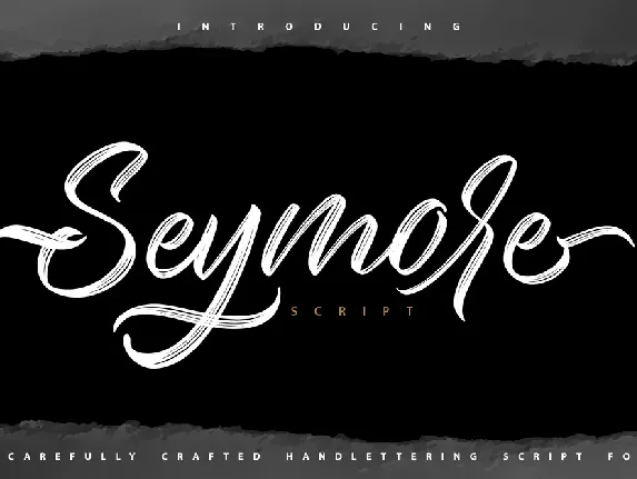 Seymore Script font