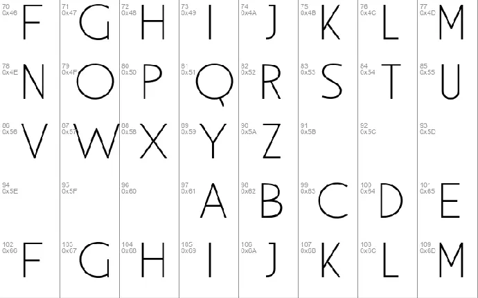 Grotesky font