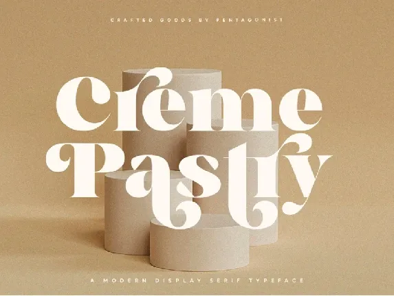 Creme Pastry font