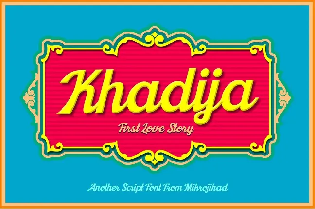 Khadija font