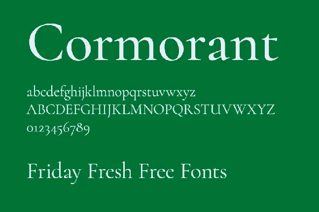 Cormorant Family font