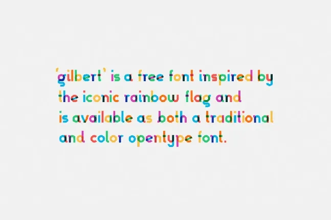 Gilbert Free font