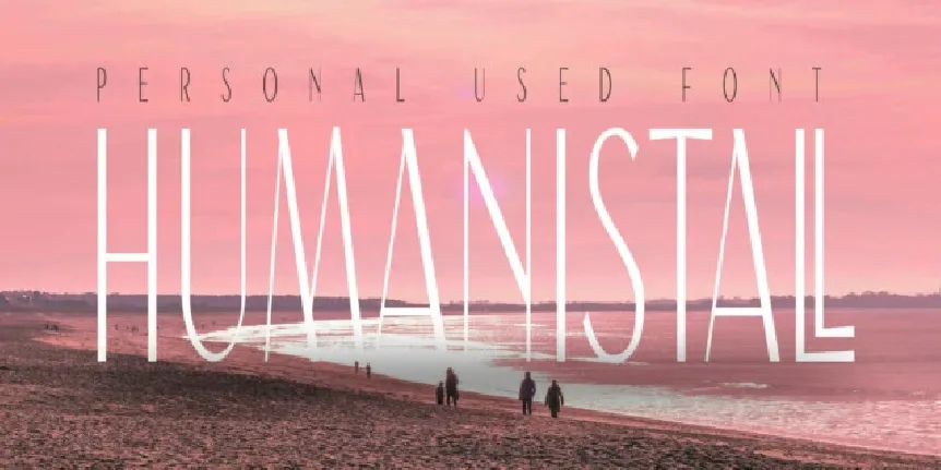 Humanistall font