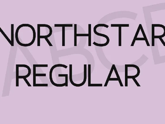 Northstar font