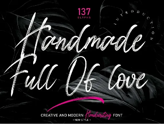 Handmade Full of Love font