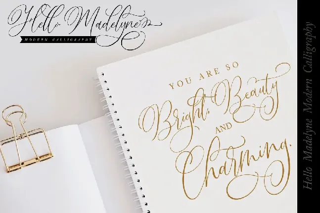 Hello Madelyne font