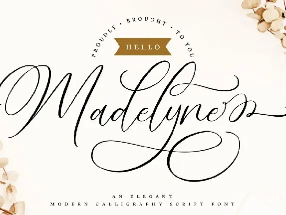 Hello Madelyne font