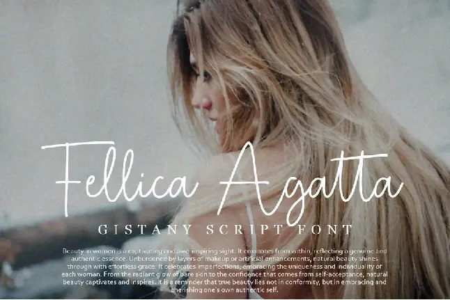 Gistany font