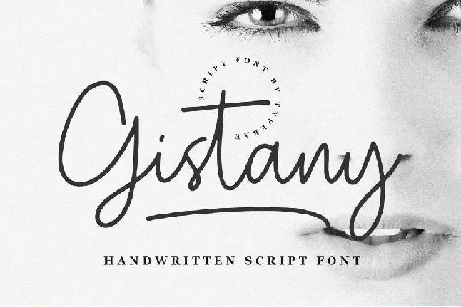 Gistany font