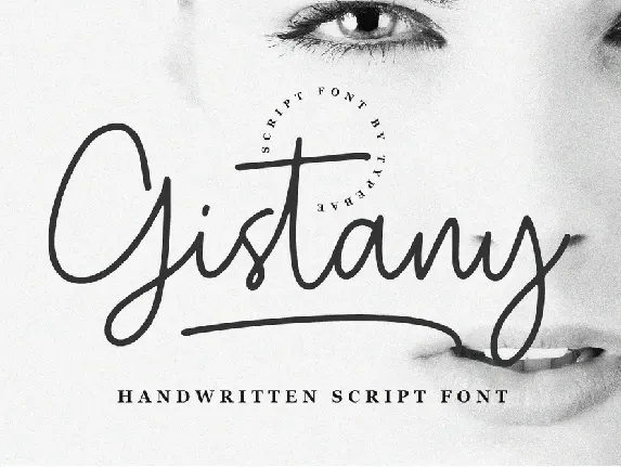 Gistany font