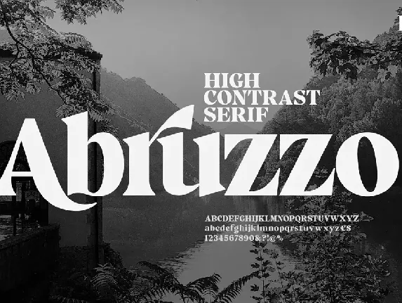 Abruzzo font