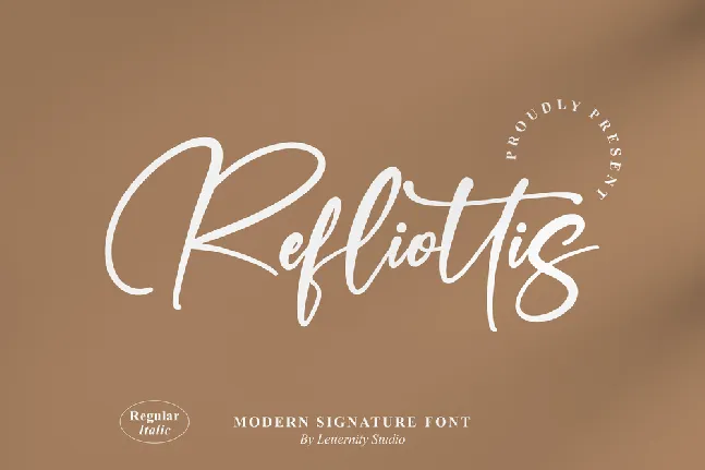 Refliottis font