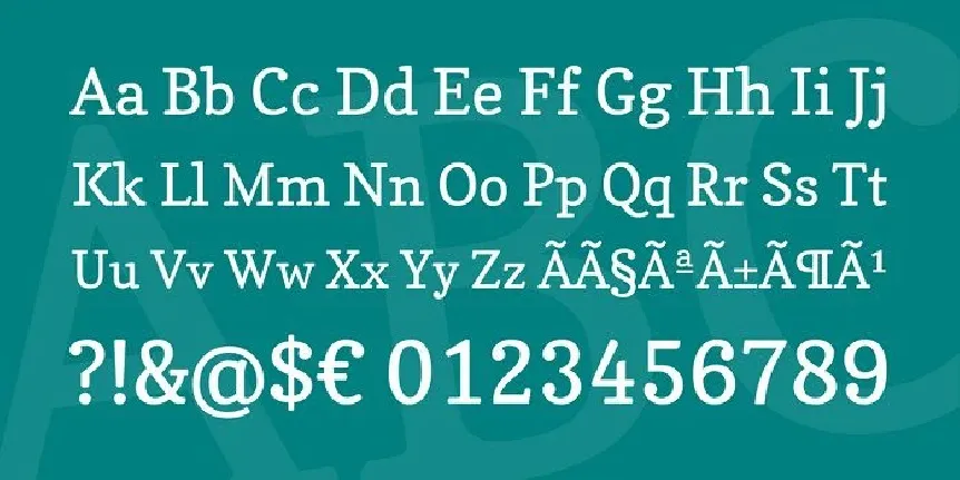 Copse font