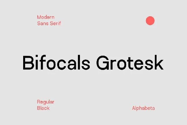 Bifocals Family font