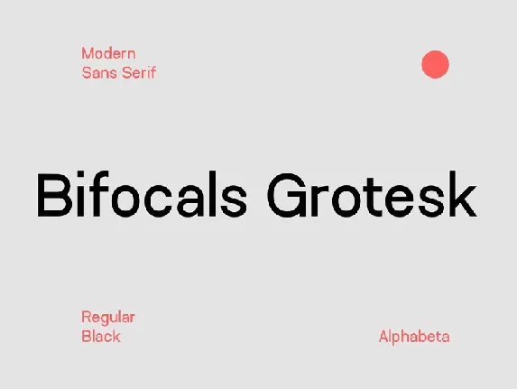 Bifocals Family font