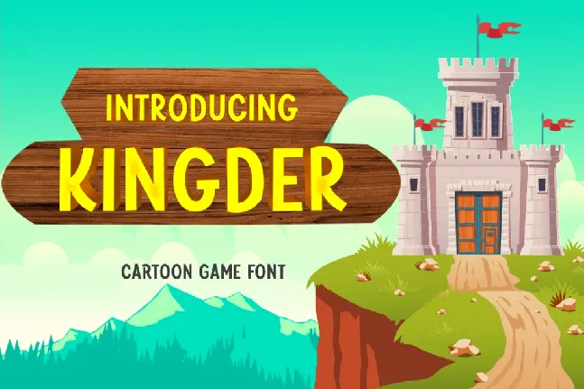 Kingder font