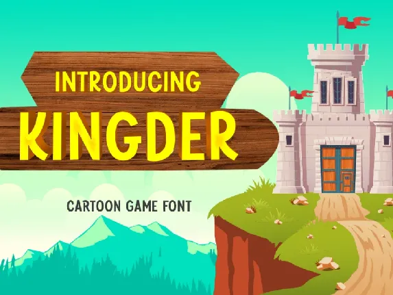 Kingder font