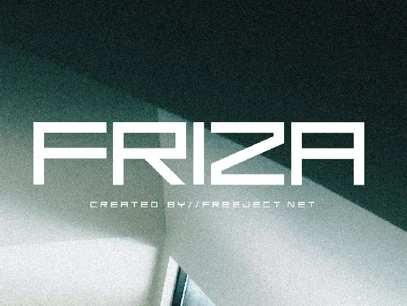 Friza font