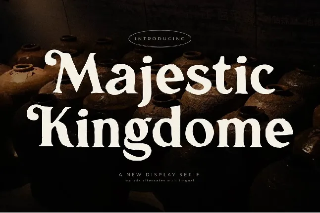 Majestic Kingdome font