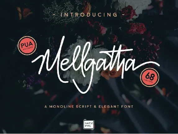 Mellgatha font