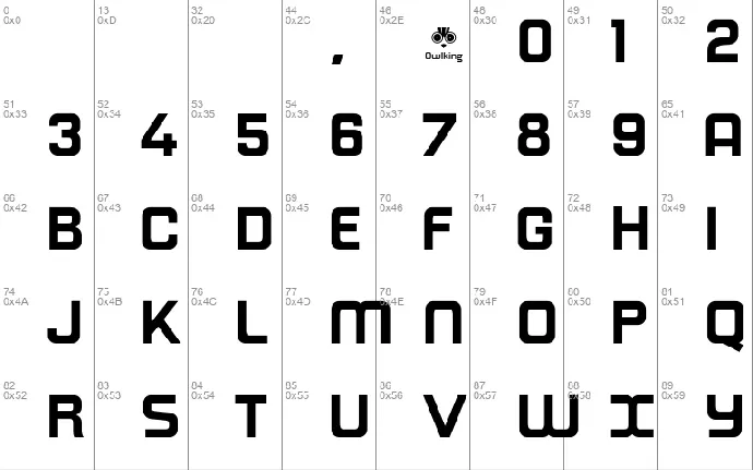 Hogira font