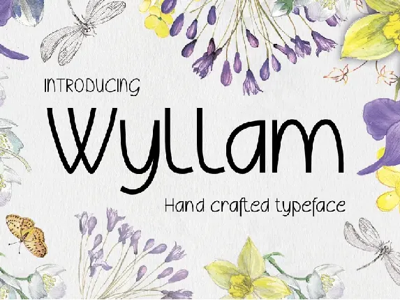 Wyllam font