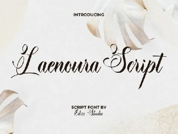 Laenoura Script font