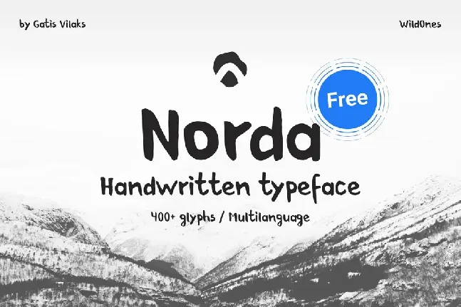 Norda font