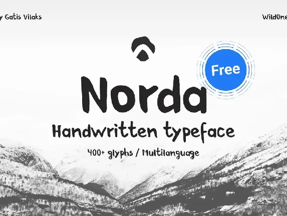 Norda font