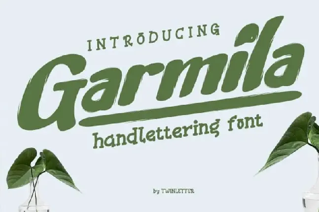 Garmila Script font