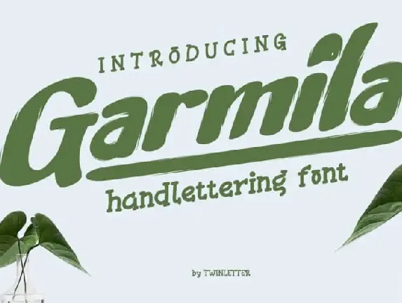 Garmila Script font