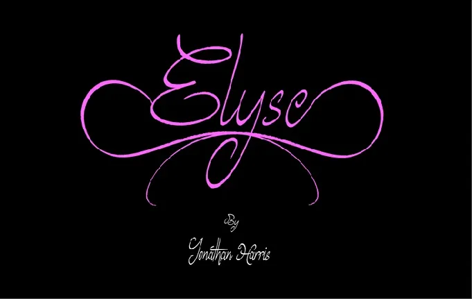 Elyse Free font