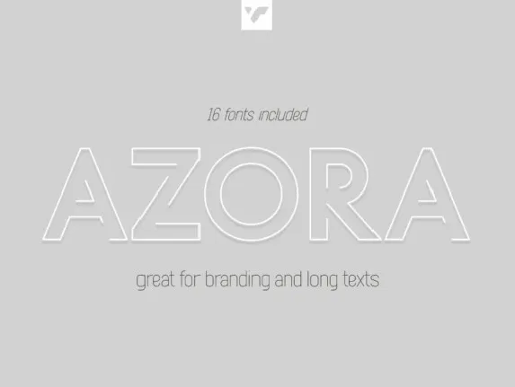 Azora font