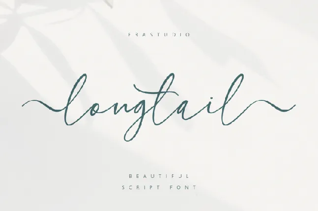 longtail font