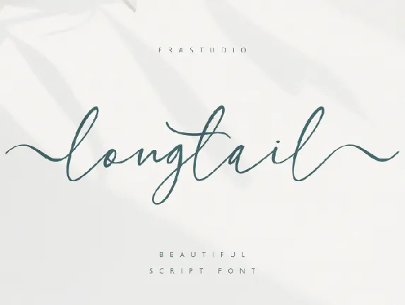 longtail font