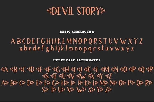 Devil Story font