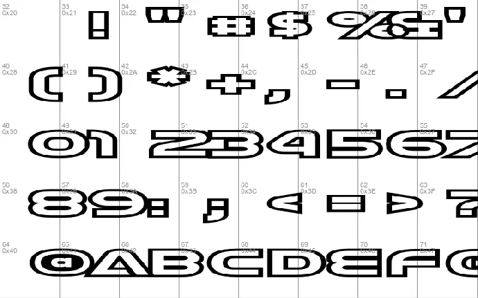 Joy Circuit font