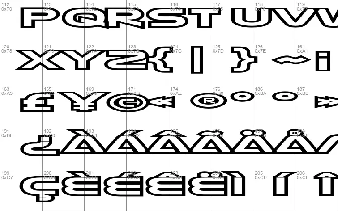 Joy Circuit font