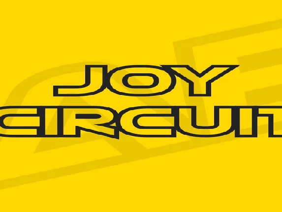 Joy Circuit font