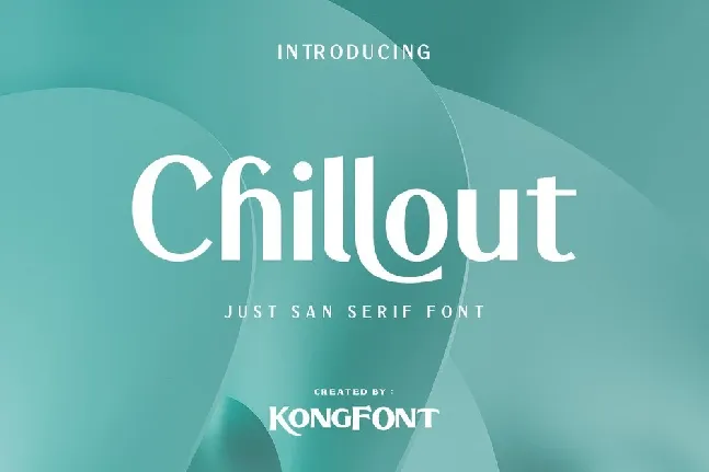 Chillout Sans font