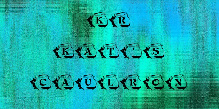 KR Kat's Caulron font