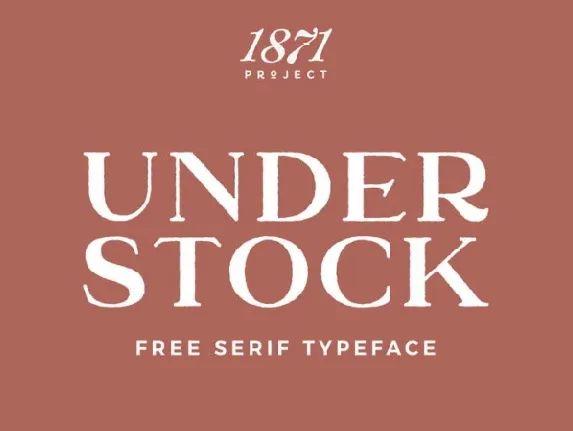 Understock Serif font