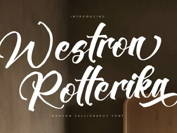 Westron Rotterika font