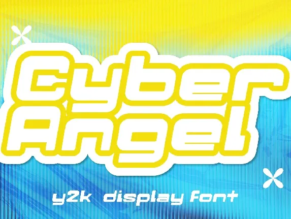 Cyber Angel font