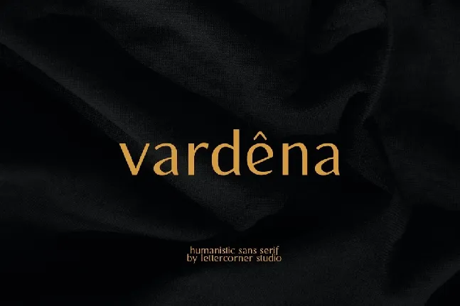 Vardena font