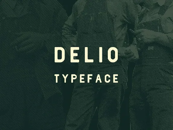 Delio Typeface Free font