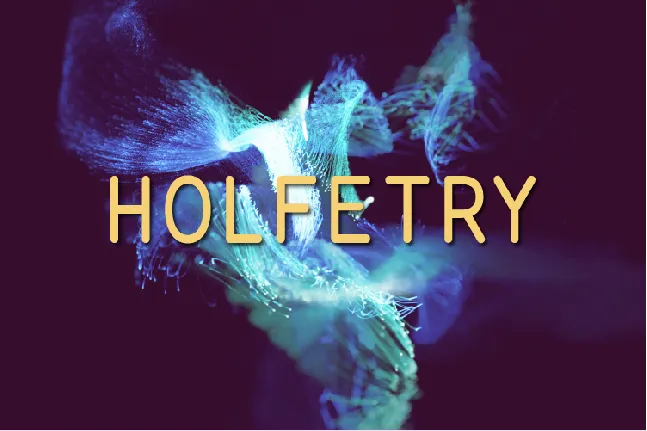 Holfetry font