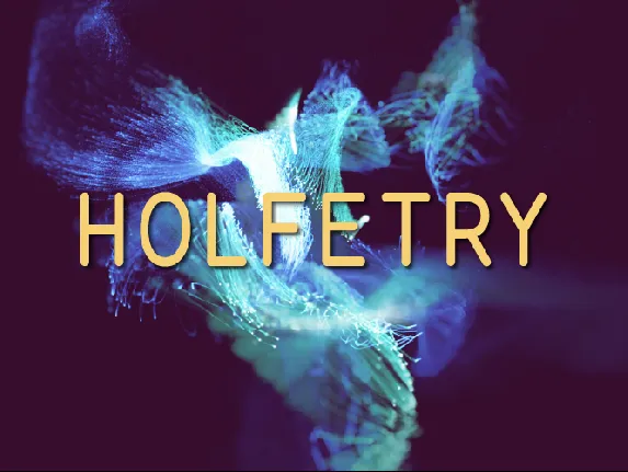 Holfetry font