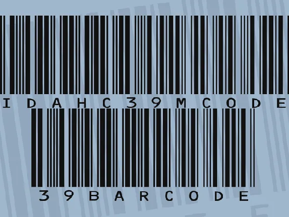 IDAHC39M Code 39 Barcode font