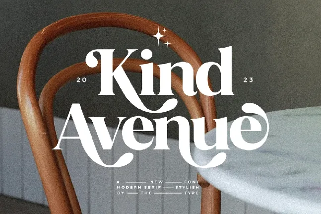 Kind AvenueDemo font